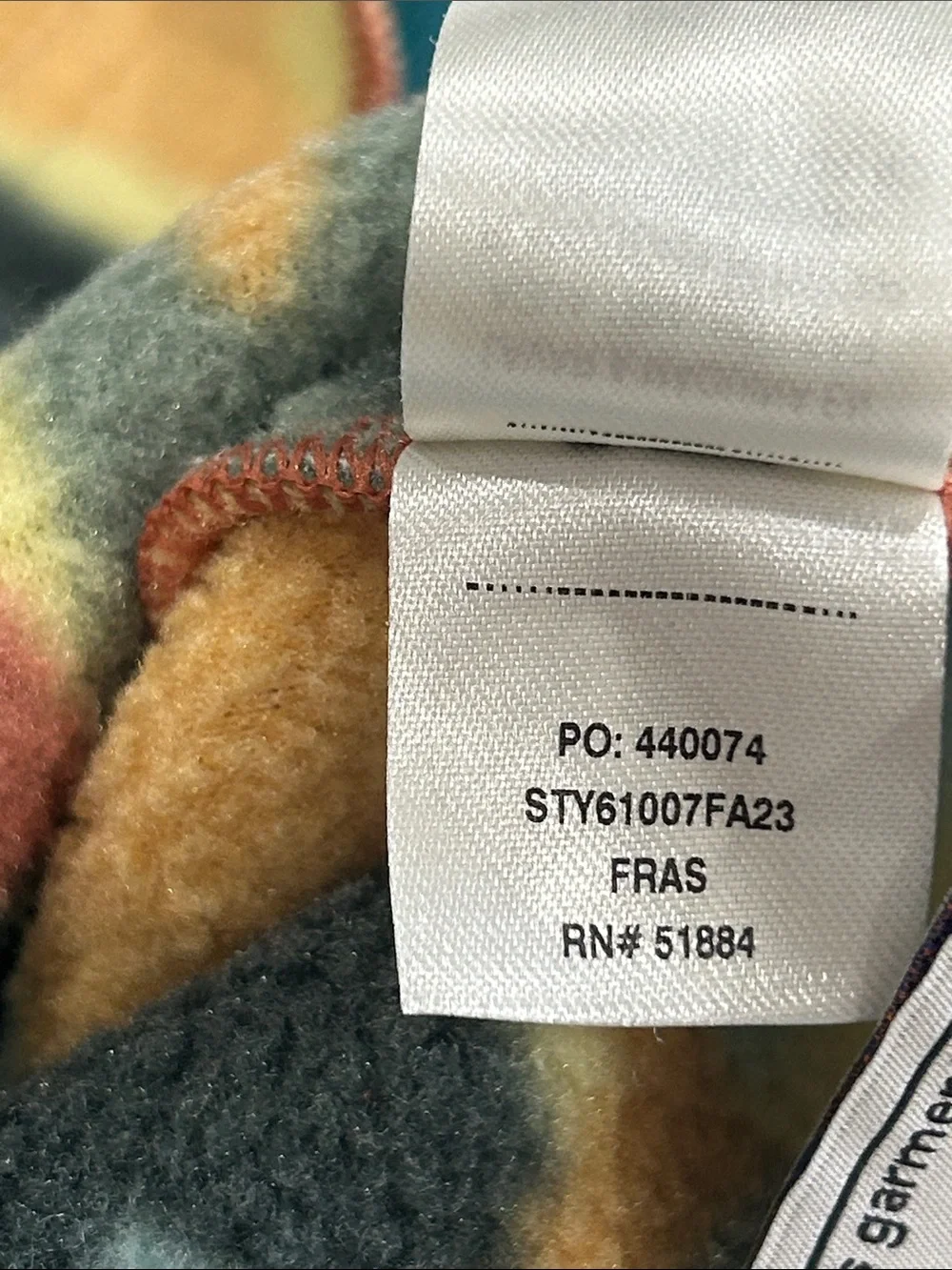 Patagonia Baby Synchilla Fleece Vest - Lofoten Geo Print - Size 5T